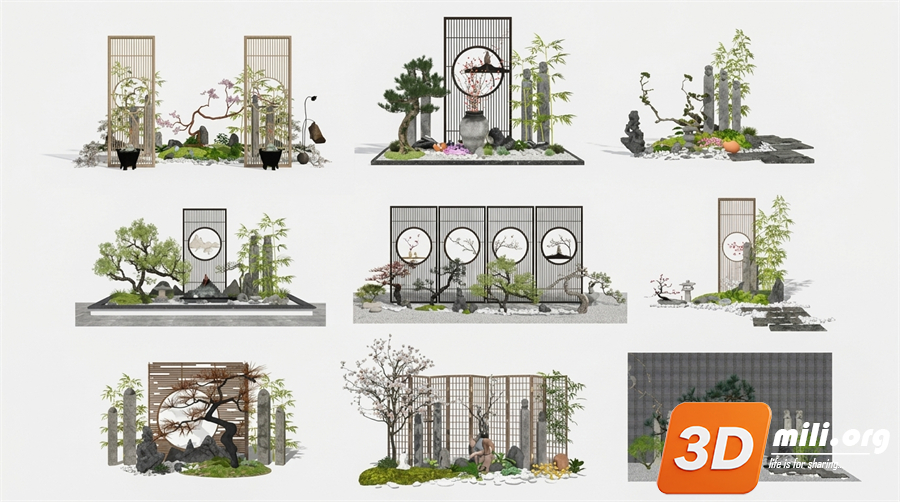 Rockery Skp Files